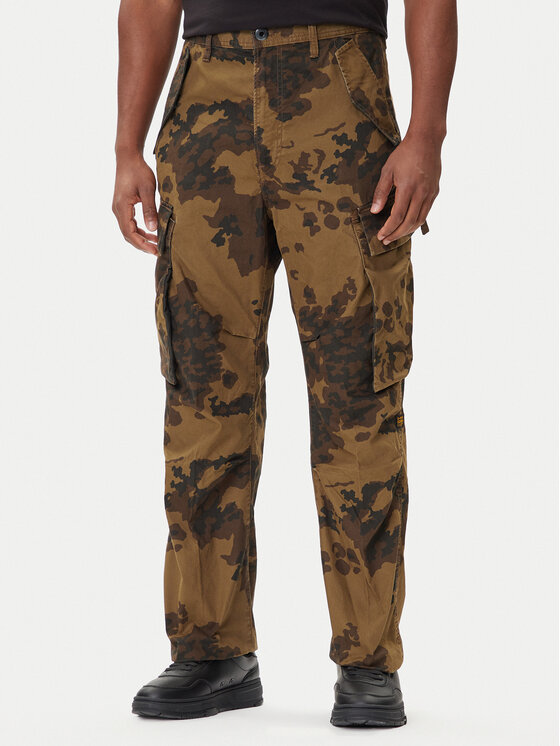G-STAR G-STAR Pantalones de tela R-3N D25224-D553 Verde Straight Fit