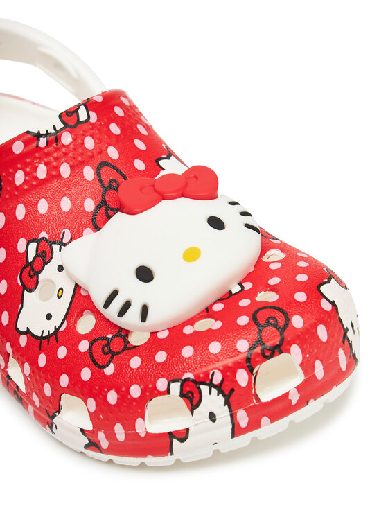 Crocs Iešļūcenes Crocs Hello Kitty Red Classic Clog K 210576 Daudzkrāsains