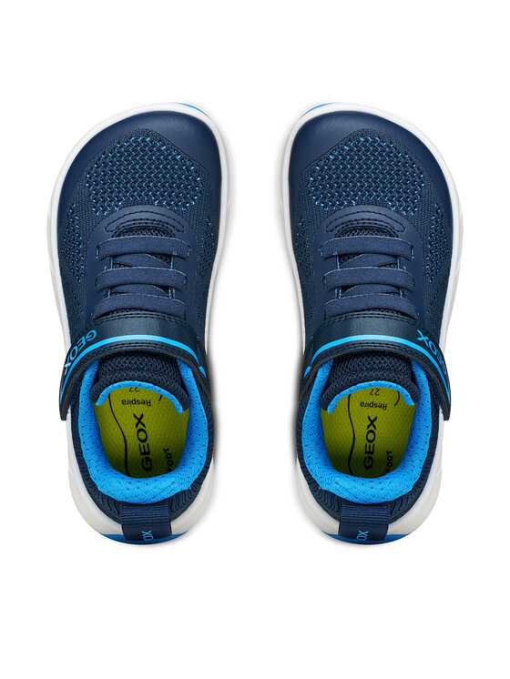Geox Sneakersy Geox J Foot-Run Boy J65PDB 06K9J CF44D D Tmavomodrá