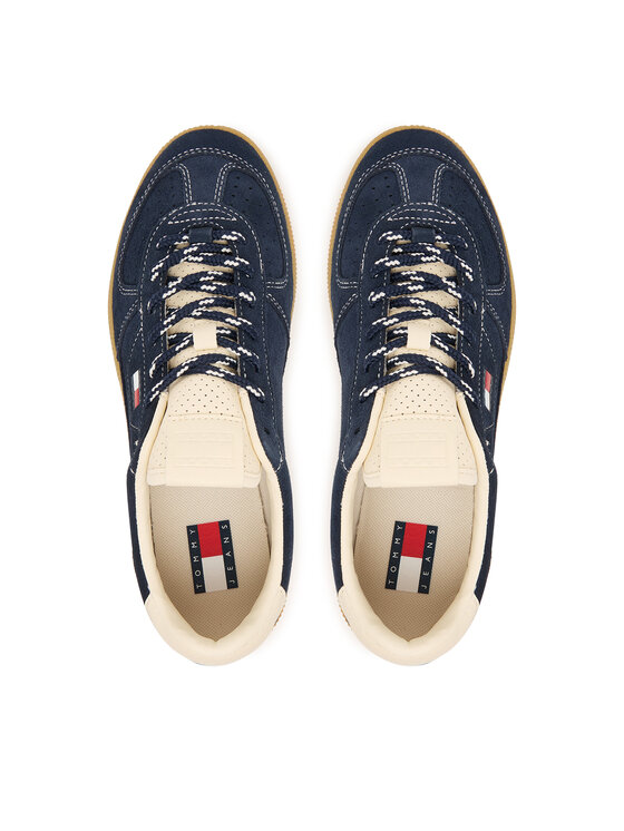 Tommy Jeans Snīkeri Tommy Jeans Mu The Greenwich Edge Suede EN0EN03050 Tumši zils