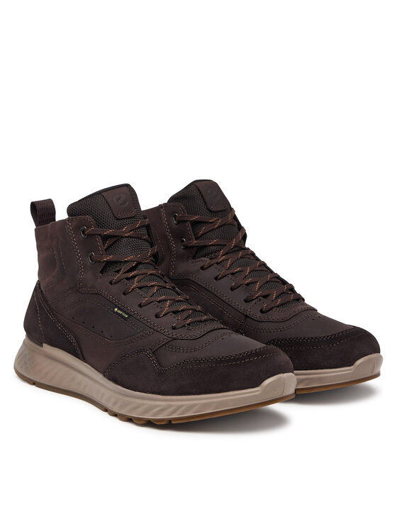 ECCO Sneakersy ECCO Exostride GORE-TEX 83546458500 Brązowy ciemny