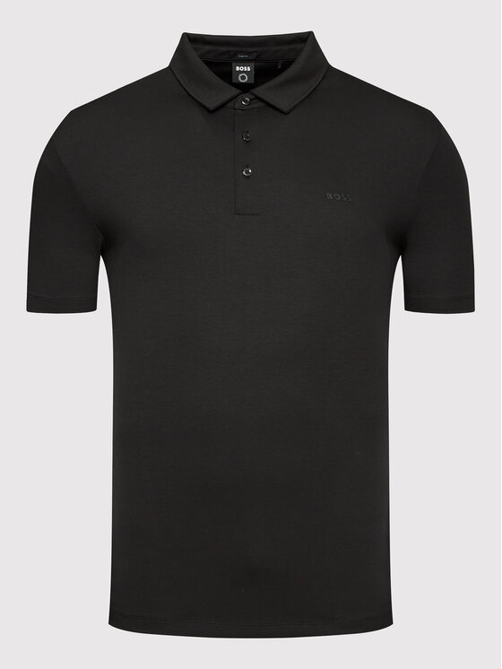 BOSS Boss Polo majica Palosh 30 50471335 Črna Slim Fit