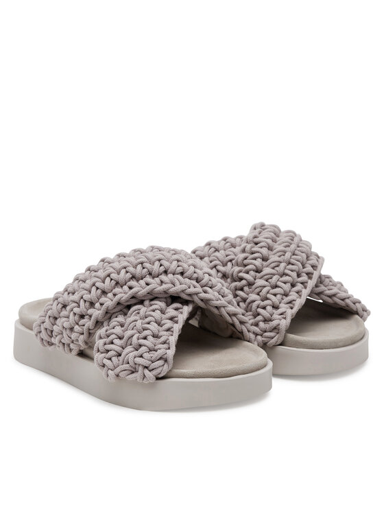 Inuikii Шльопанці Inuikii Woven Stones 70104-105 202 Сірий