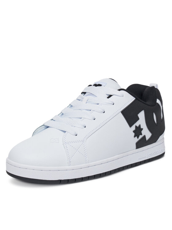 DC Shoes Снікерcи DC Shoes COURT GRAFFIK 300529-WLK Білий