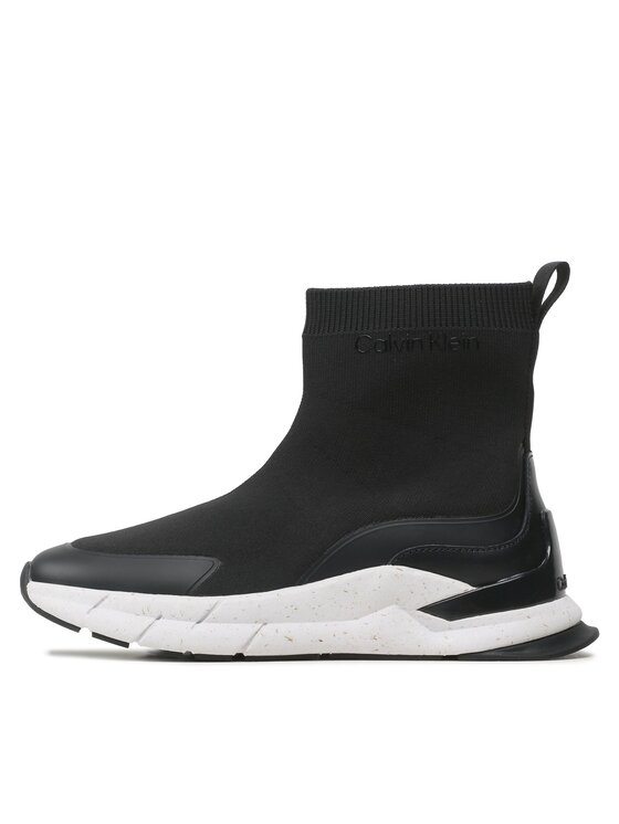 Calvin Klein Sportcipők Calvin Klein Sock Boot HW0HW01589 Fekete