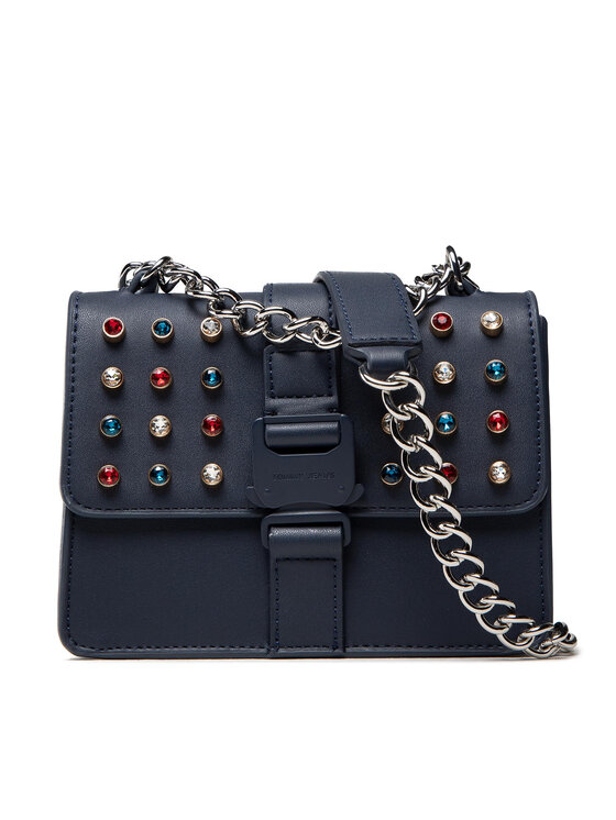 Tommy Jeans Bolso Tommy Jeans Tjw Item Studded Crossover AW0AW10675 Azul marino