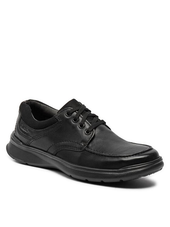 Clarks Туфлі Clarks Cotrell Edge 261373857 Чорний
