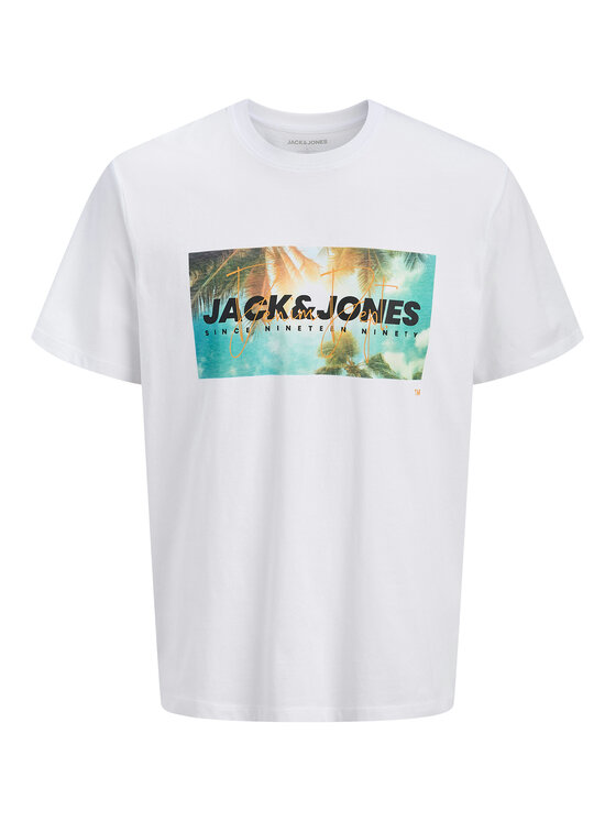 Jack & Jones Jack & Jones Camiseta Indiana Tee 12288112 Blanco Regular Fit