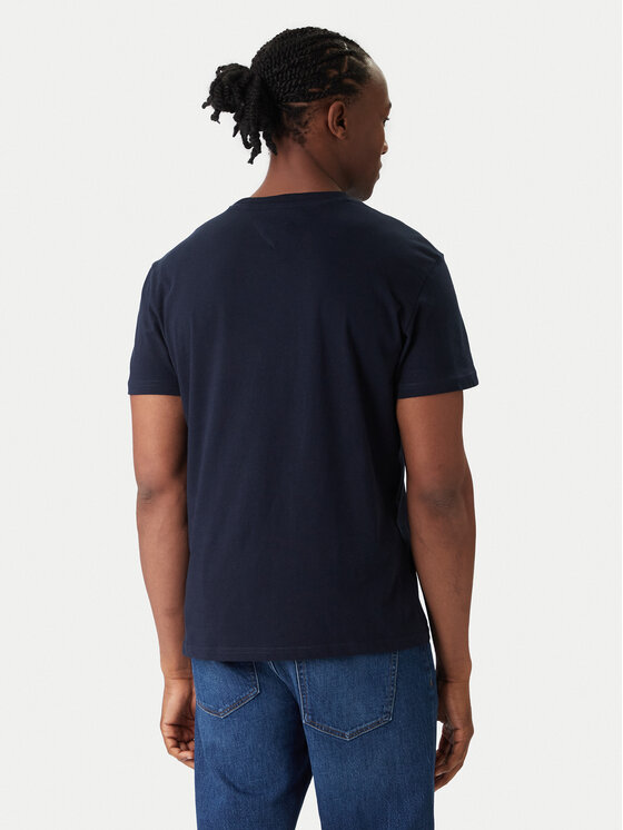 Tommy Jeans Tommy Jeans Conjunto de camisetas Linear DM0DM22316 Azul marino Slim Fit