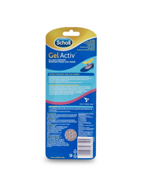 Scholl Wkładki żelowe Scholl Gel Activ Flat Shoes
