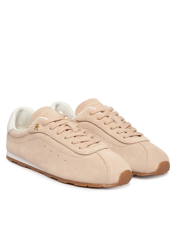Tommy Hilfiger Zapatillas Tommy Hilfiger Th Bella Low Runner Suede FW0FW09189 Rosa