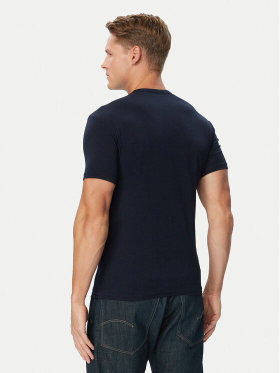 Emporio Armani Underwear Emporio Armani Underwear Conjunto de camisetas EM001849 AF14131 MB519 Azul marino Slim Fit