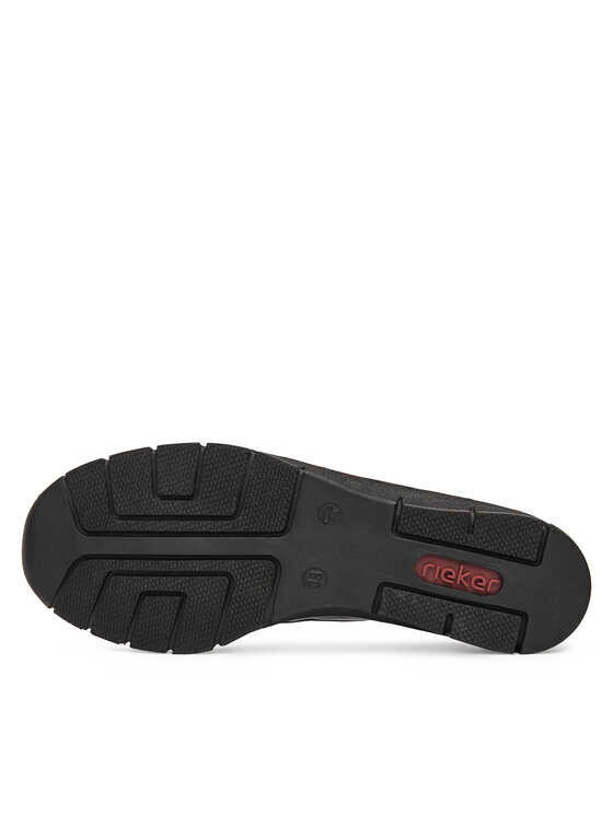 Rieker Półbuty Rieker 53785-00 Czarny