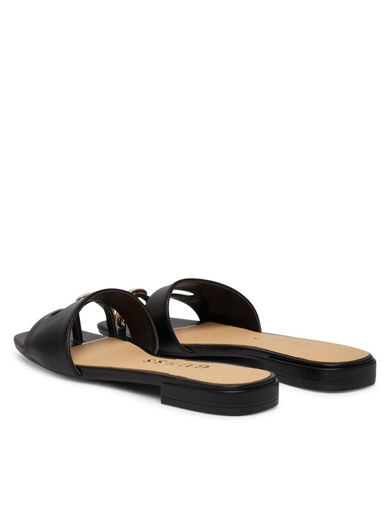 Guess Flip-flops Guess FLJTBT ELE19 Fekete