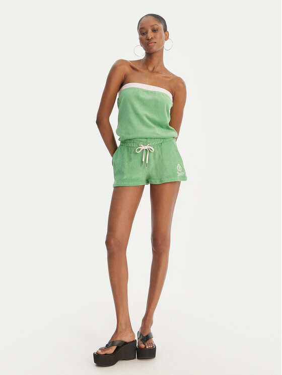 Juicy Couture Juicy Couture Mono Applique Terry JCWFP126316 Verde Regular Fit