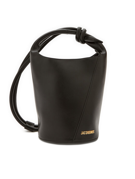 JACQUEMUS Batoh JACQUEMUS Le Petit Tourni 245BA366-3173 Černá