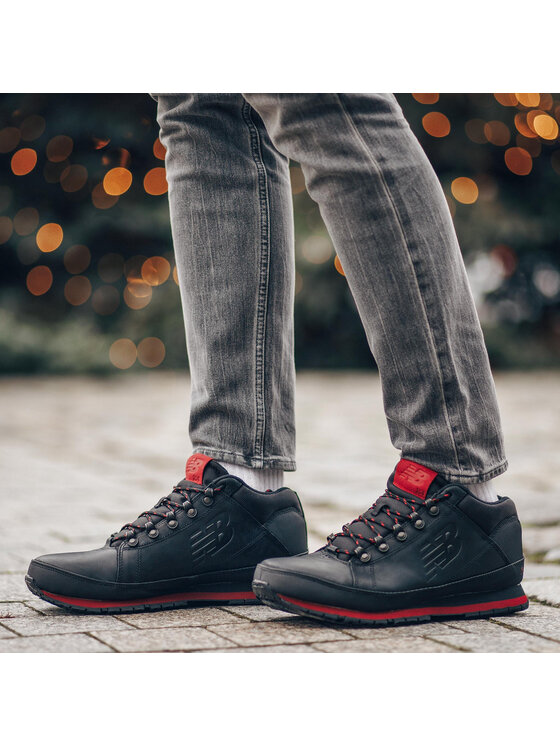 New Balance Šnurovacia obuv New Balance Classics H754KR Čierna