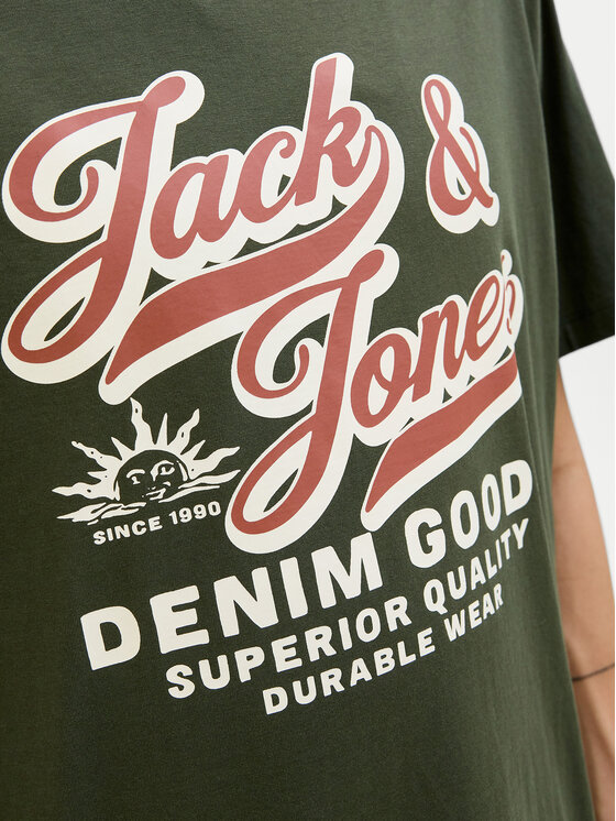 Jack & Jones Jack & Jones Camiseta Logo 12279535 Verde Standard Fit