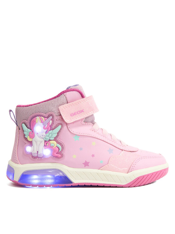 Geox Sneakersy Geox J Inek J56ASA 0BCKC C8206 D Růžová