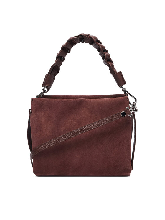 Coccinelle Сумка Coccinelle P6P Boheme Suede Bimaterial E1 P6P 58 01 01 Бордовий