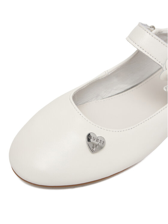 Guess Baleriny Guess CEO-CS6666-1(IV)DZ Biały