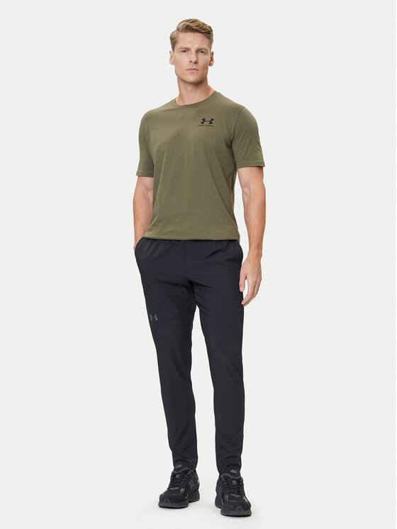 Under Armour Under Armour Футболка UA SPORTSTYLE LC SS 1326799 Хакі Regular Fit