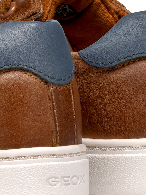 Geox Polokozačky Geox J Casey J9420G 03WEW C9B1G S Černá