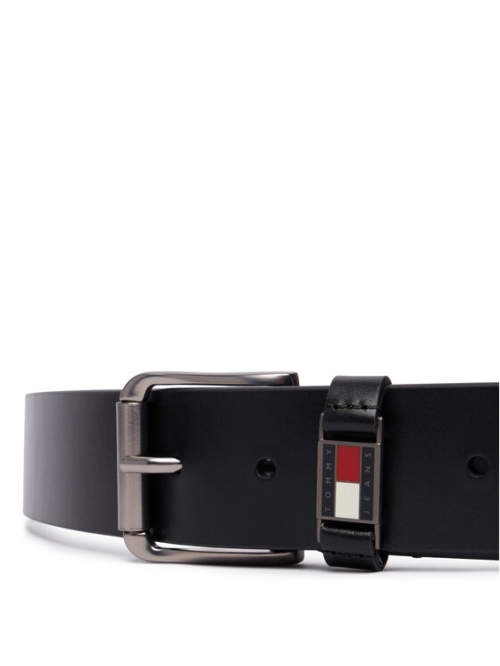 Tommy Jeans Diržas Tommy Jeans Tjm Tommy Roller Buckle 4.0 AM0AM14460 Juoda