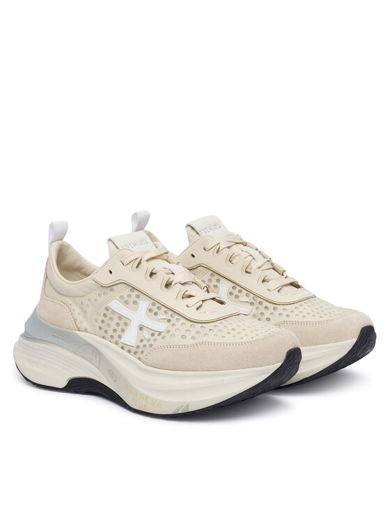 Premiata Sneakersy Premiata Hill Var 8242 Světle béžová