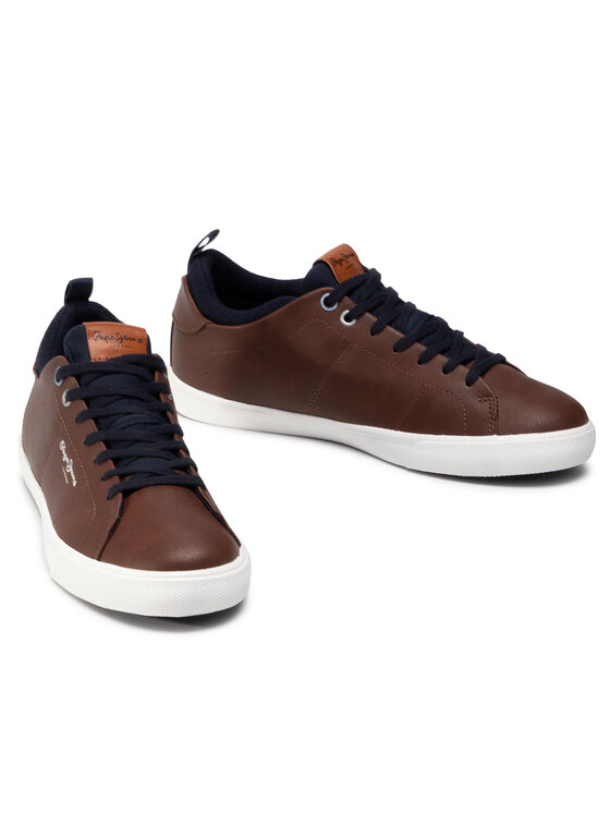 Pepe Jeans Sneakers Pepe Jeans Marton Basic PMS30501 Marrone