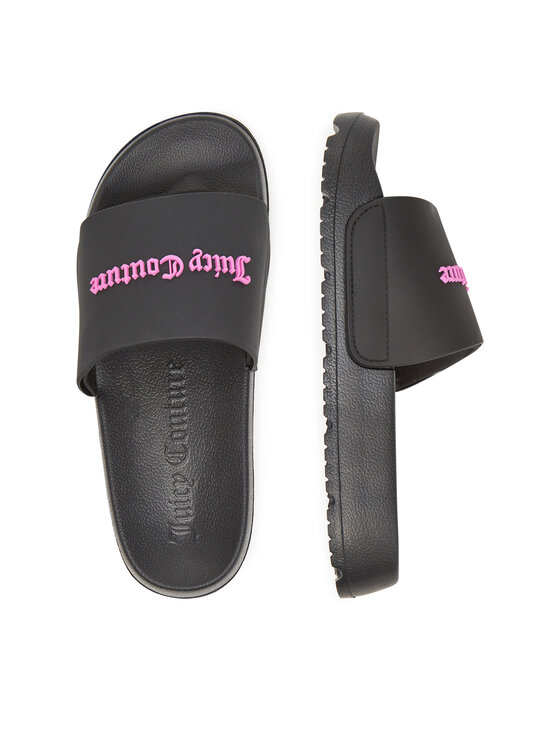 Juicy Couture Шльопанці Juicy Couture CEOWB-PJC2 Чорний