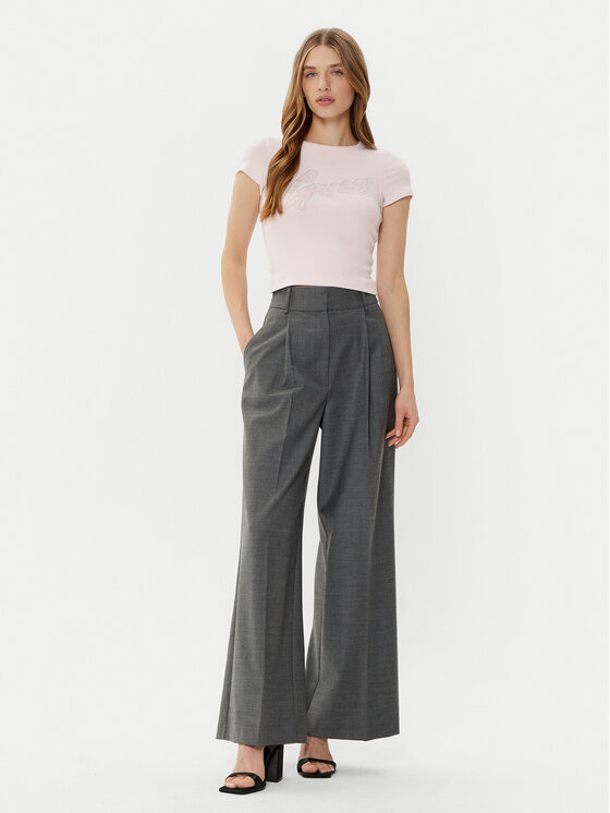 Guess Guess Футболка W5RI68KA0H1 Рожевий Slim Fit