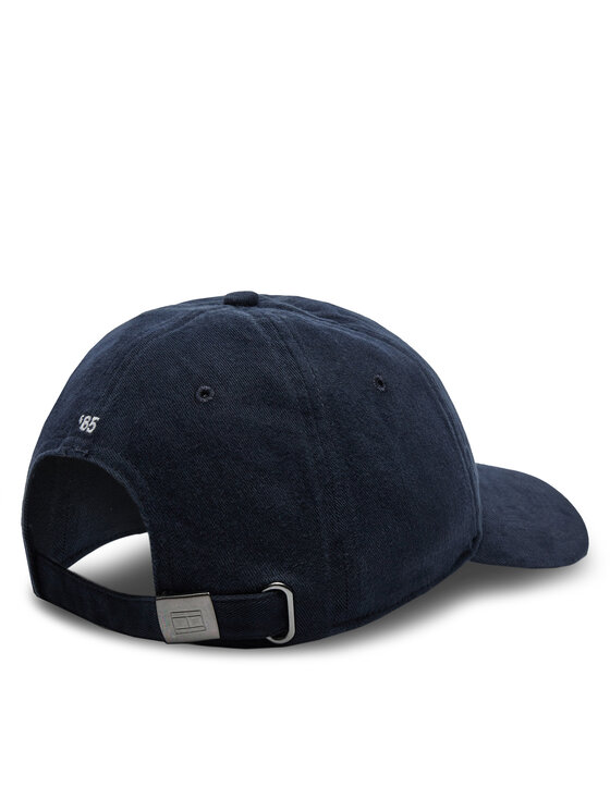 Tommy Hilfiger Kapa s šiltom Tommy Hilfiger Flag '85 Soft 6 Panel Cap AM0AM12531 Mornarsko modra
