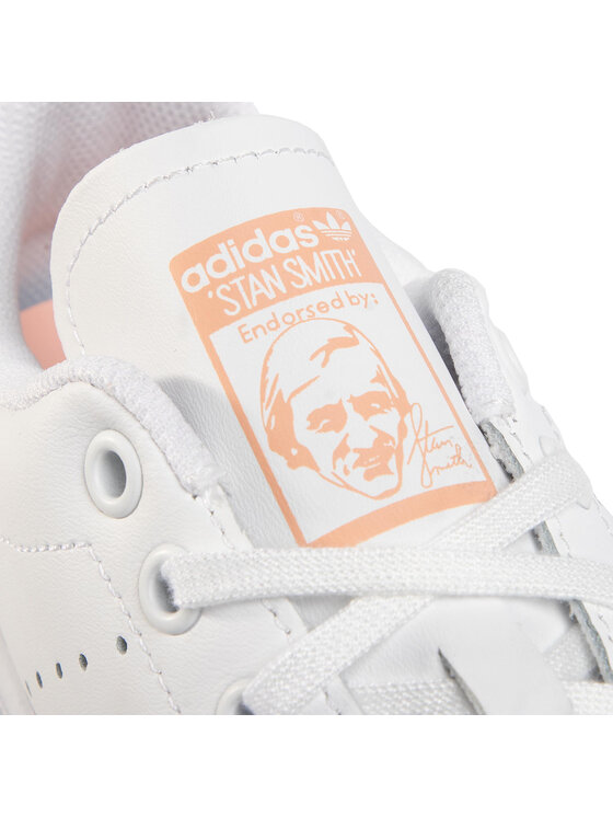 adidas Sneakersy adidas Stan Smith J EE7571 Bílá