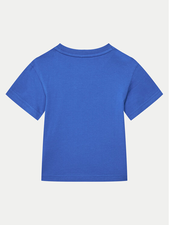 adidas adidas Marškinėliai adicolor Trefoil IY2376 Mėlyna Regular Fit