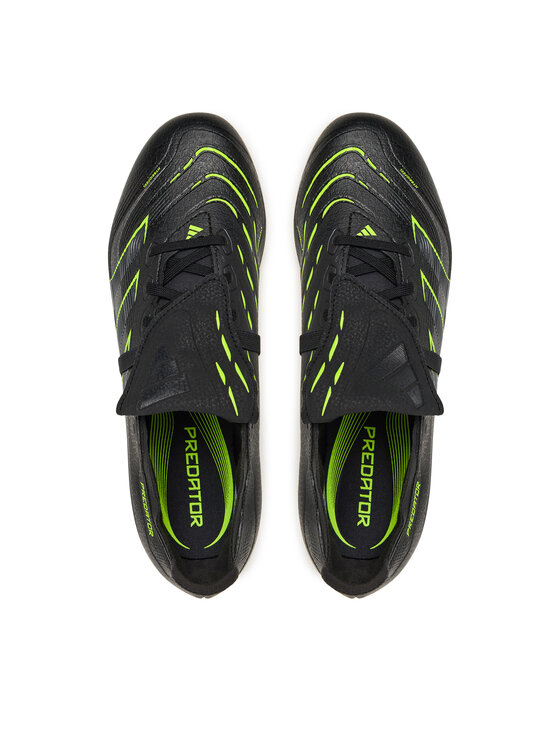 adidas Futbalové topánky adidas Predator League Fold-Over Tongue JI1110 Čierna