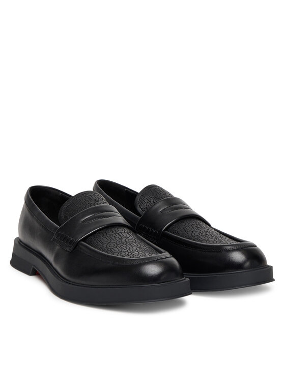 HUGO Mokasíny HUGO Lenner 50548486 Černá