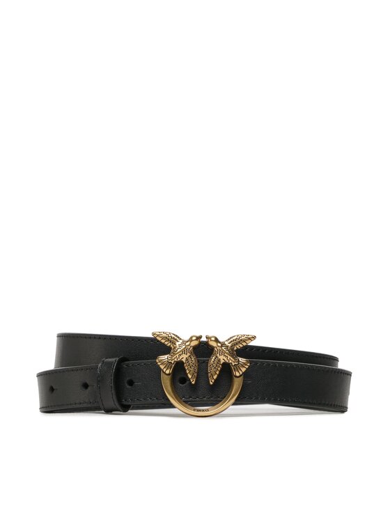 PINKO Жіночий ремінь Pinko Love Berry H2 Belt PE 23 PLT01 100143 A0F1 Чорний