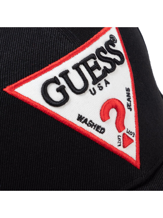 Guess Șapcă Guess O94Z05 WO04P Negru