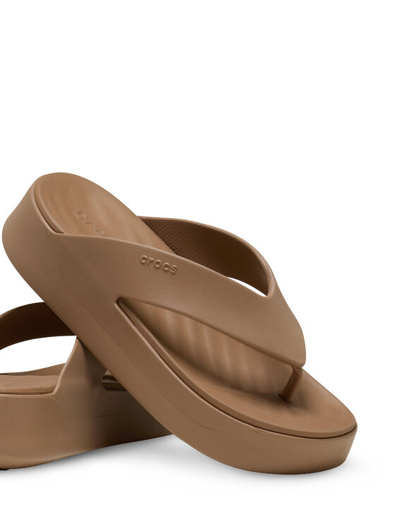 Crocs В'єтнамки Crocs Getaway Platform Flip 209410 Коричневий