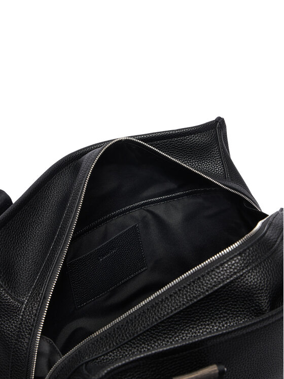 Calvin Klein Torbica Calvin Klein Webbing Adj Strap Tote LV04F3644G Crna