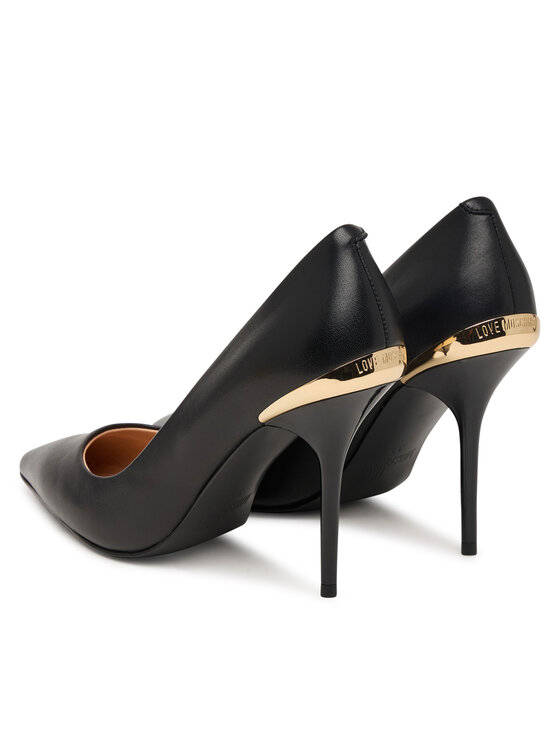 LOVE MOSCHINO Γόβες LOVE MOSCHINO JA10459G1PIA0000 Μαύρο