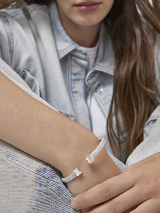 TOUS Rokassprādze TOUS Mesh 1003962170 Sudraba