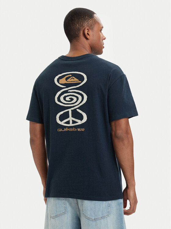 Quiksilver Quiksilver Camiseta Harmony Spiral EQYZT08304 Azul marino Regular Fit