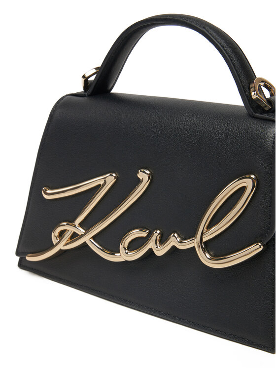KARL LAGERFELD Kabelka KARL LAGERFELD A1W30038 Čierna
