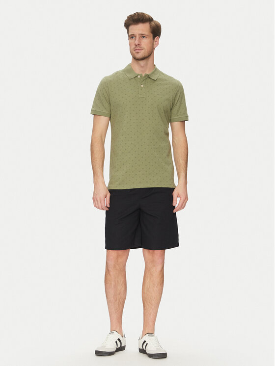 Blend Blend Polo marškinėliai 20718261 Žalia Regular Fit