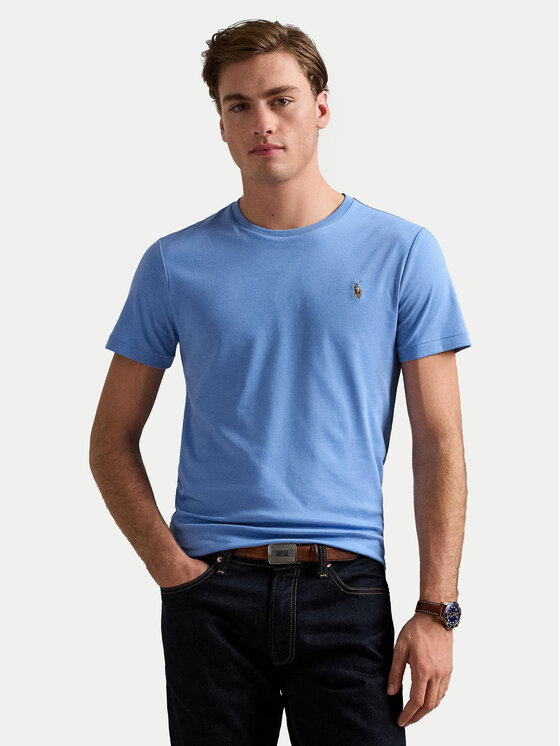 Polo Ralph Lauren Polo Ralph Lauren Футболка 710740727086 Голубий Slim Fit