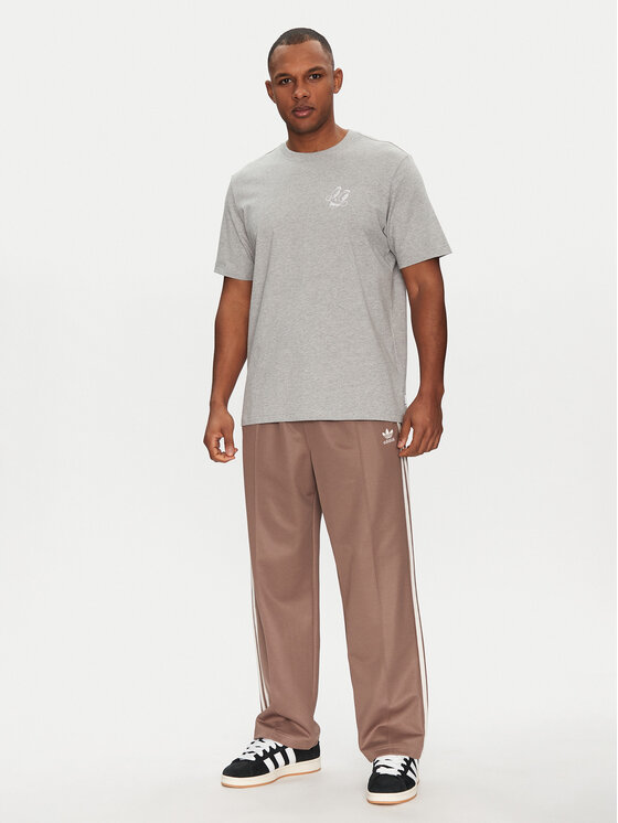 adidas adidas Футболка JN7031 Сірий Loose Fit