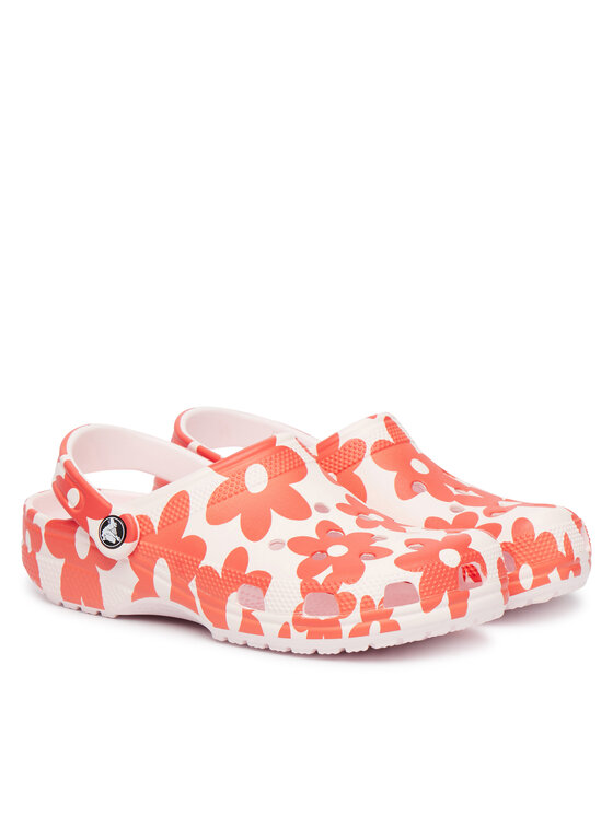 Crocs Ciabatte Crocs Classic Pop Petals Clog 214090 Rosa