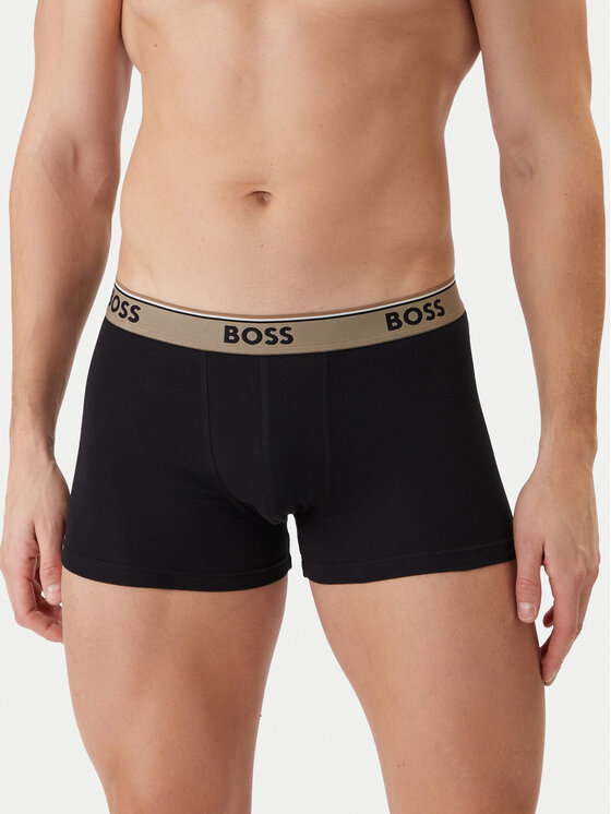 BOSS BOSS Conjunto de calzoncillos boxer 50554693 Negro